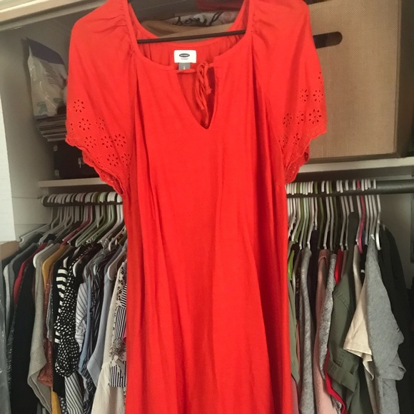 Old Navy Dresses Old Navy Orange Dress Poshmark